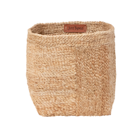 Varga – Jute Square Baskets – Set Of 2 – Natural